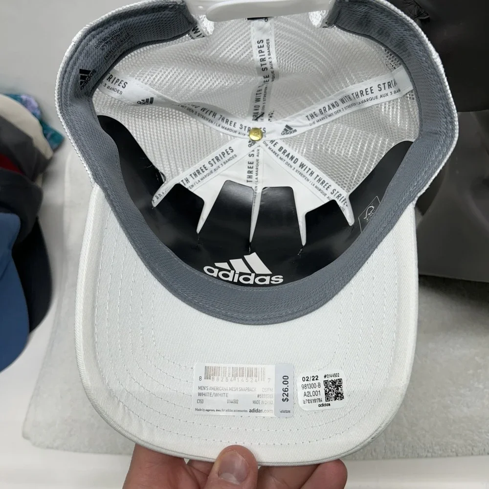 Adidas Mens Adjustable Americana Mesh Snapback Hat